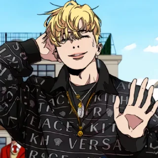 🖤 emoji owen // windbreaker. Telegram sticker 16 of 120