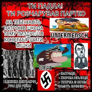 🤬 Націонал-соціалістична партія, стикер Telegram 6 из 19