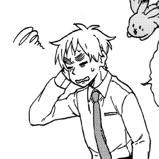 😣 emoji RusEng @nikol_nyan Telegram sticker 11 of 30
