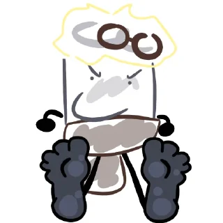 🧸 emoji Пятки Обджектов‼️‼️ Telegram sticker 17 of 18