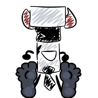 👍 emoji Пятки Обджектов‼️‼️ Telegram sticker 10 of 18