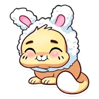 Sticker from I have paws