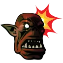 😡 emoji Кошачьи стикоры Telegram sticker 4 of 68