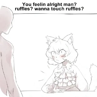 Sticker from Wanna touch? @DarKYnvm