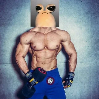 Sticker from Задумчивый поу