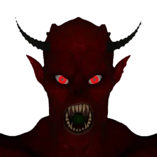 😵 emoji Satan Telegram sticker 6 of 20