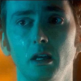😭 emoji David Tennant💓 Telegram sticker 6 of 34