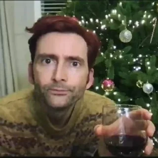 🫶 emoji ¡ david tennant ! Telegram sticker 7 of 40