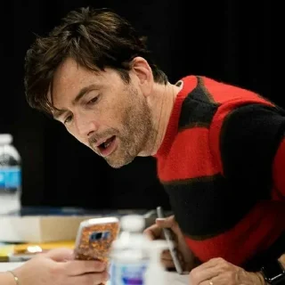 🫶 emoji ¡ david tennant ! Telegram sticker 1 of 40