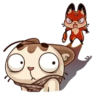💟 emoji Лиса Telegram sticker 17 of 30