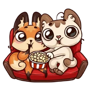 💟 emoji Лиса Telegram sticker 15 of 30