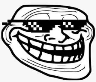 Sticker from Trolface