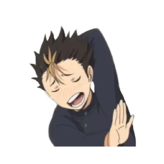 Sticker from Haikyuu