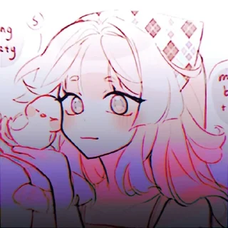 🪷 emoji Kokomi @relin_l @relin_lin Telegram sticker 7 of 25