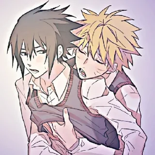 🥵 emoji Саске/Наруто Telegram sticker 22 of 24