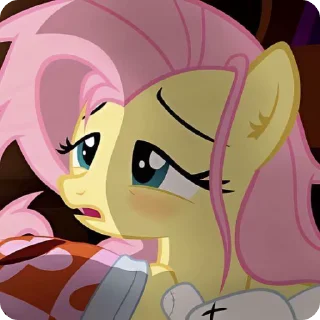 🌟 emoji ⭐️✨Silly Fluttershy✨💖 Telegram sticker 16 of 42