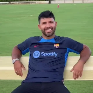 👋 emoji FC Barcelona Telegram sticker 8 of 12