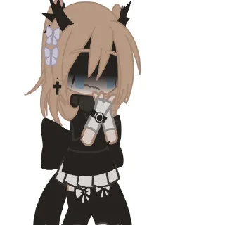 😢 emoji Кошечка :• Telegram sticker 20 of 36