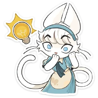 🐱 emoji Кошечка Мия • @TgSticker Telegram sticker 14 of 49