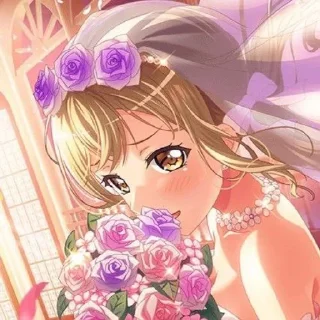 💗 emoji ~arisa bandori~ Telegram sticker 8 of 28