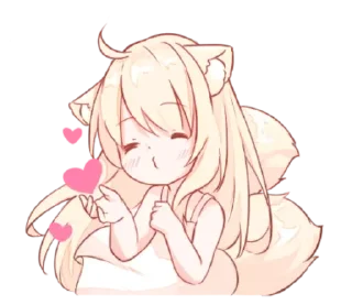❤️ emoji ' няш 𖣂 : @wexsavi 🐾 Telegram sticker 9 of 40
