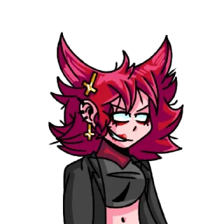 😁 emoji HD Кассандра [ @jopaCassandra] Telegram sticker 11 of 15