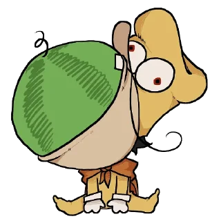 🍉 emoji бананы!!!?!?!???!?!? Telegram sticker 22 of 24