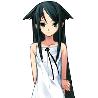 🙂 emoji Saya no uta Telegram sticker 11 of 34
