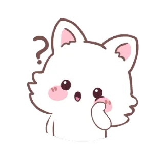 🤔 emoji 𖥔 ་ . @cupcake_club . ་ 𖥔 Telegram sticker 7 of 24