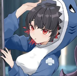 🤨 emoji Ellen Joe @Ralzei228 Telegram sticker 5 of 27