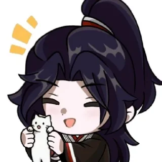 ☺️ emoji Heaven Officials' Blessing Telegram sticker 12 of 27