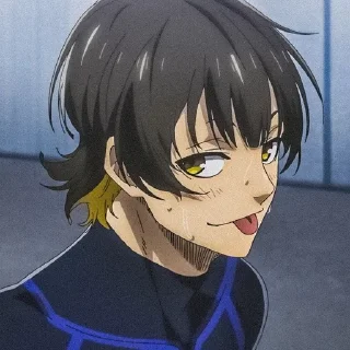 😋 emoji Блю лок Telegram sticker 10 of 11