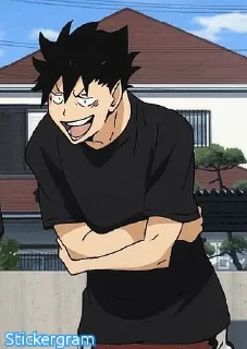Sticker from Bokuto