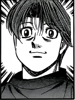 Sticker from Hajimenoippo stickers