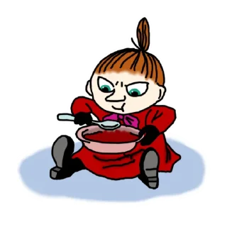 🍛 emoji MOOMIN Telegram sticker 13 of 100