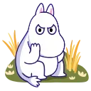 😡 emoji Moomin Telegram sticker 7 of 25