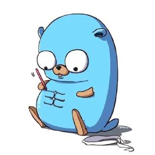 Sticker from Gopher