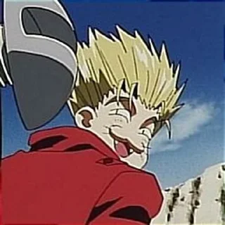 😛 emoji trigun Telegram sticker 11 of 17