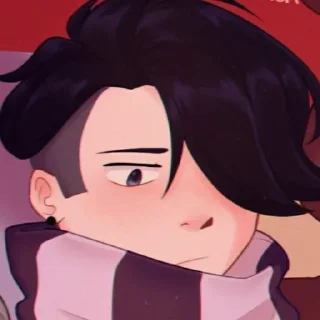 😮‍💨 emoji waifu@mustard_98 Telegram sticker 22 of 53