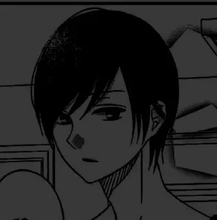 🖤 emoji Akira Yamado. Telegram sticker 8 of 97