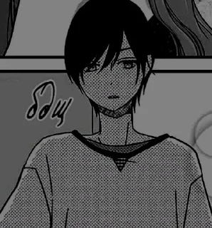 😶 emoji Akira Yamado. Telegram sticker 7 of 97