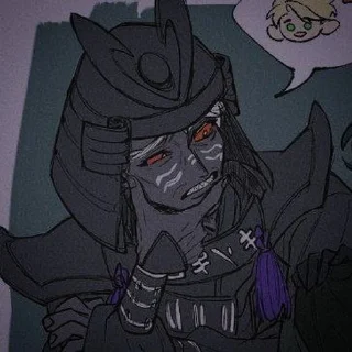 Sticker from Lord Garmadon