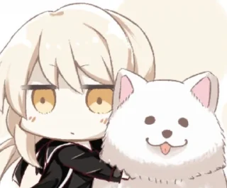 🤗 emoji Salter (Fate) by @Dzha_Bog Telegram sticker 16 of 41