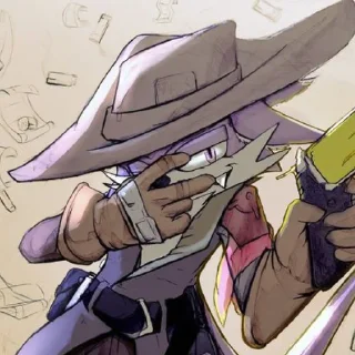 Sticker from Fang The Sniper.