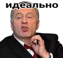 👌 emoji Владимир Вольфович Ж Telegram sticker 8 of 17