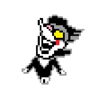 😃 emoji spamton [deltarune] Telegram sticker 18 of 105