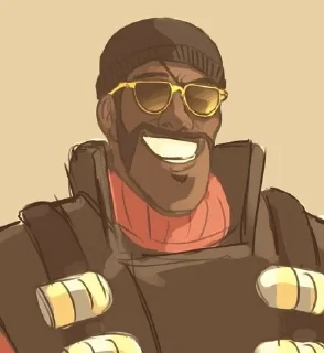 🌟 emoji Demoman tf2 ｡･:*:･ﾟ’☆ Telegram sticker 10 of 90