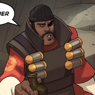🌟 emoji Demoman tf2 ｡･:*:･ﾟ’☆ Telegram sticker 8 of 90
