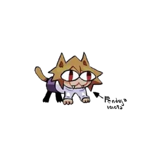 🐕 emoji Кошка-дурашка Telegram sticker 12 of 83