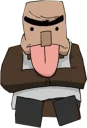 😛 emoji Майнкрафт для нубов | @la0622829 Telegram sticker 22 of 66